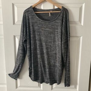 Malibu Slub Knit oversized long sleeve